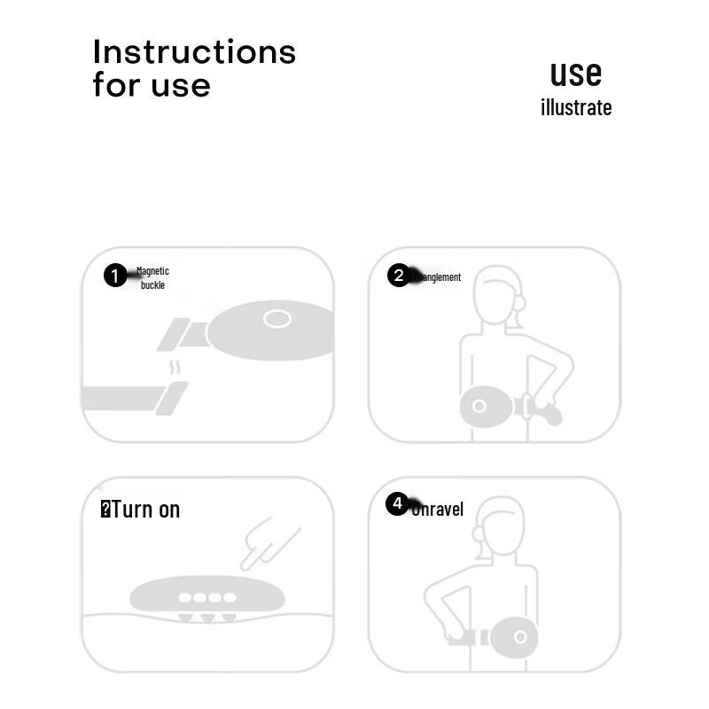 PGG W2 Intelligent Abdominal Massager