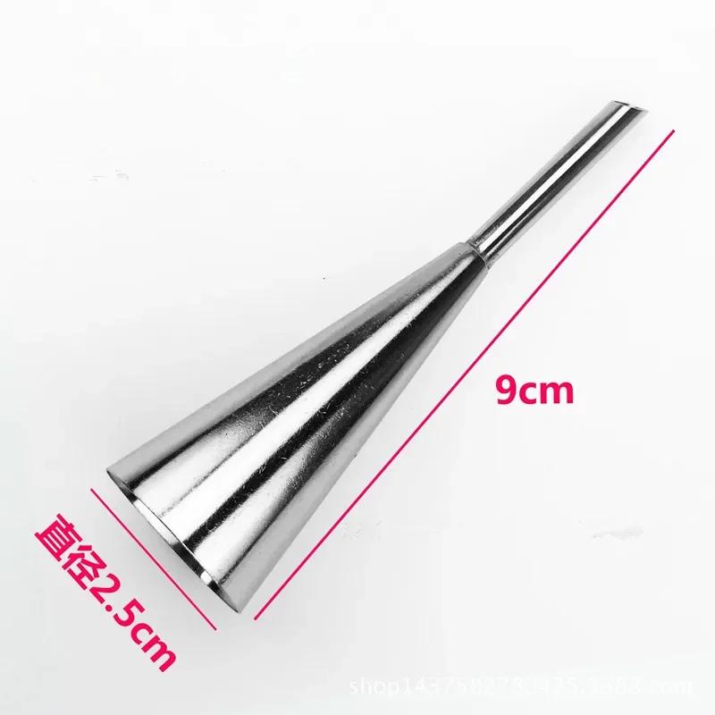 1Pc Handmade DIY Long Puffs Syringes Pastry Nozzle Tip Set Stainless Steel Cream Puff Icing Piping Nozzle Kitchen Tools