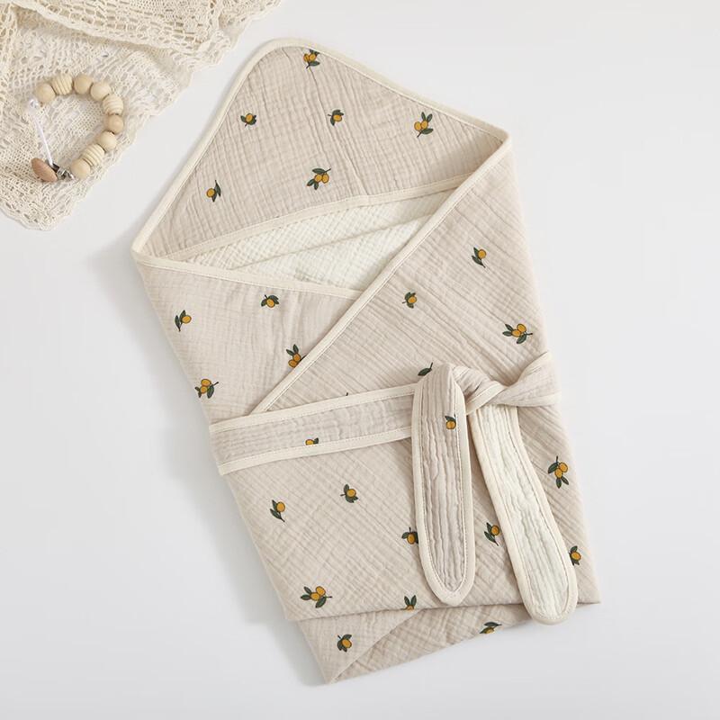 OEING Cotton 4-Layer Gauze Baby Swaddle Blanket