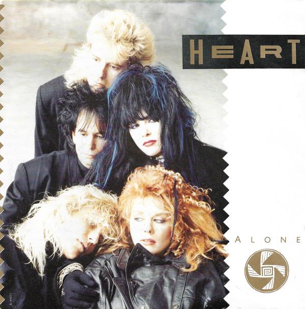 

7inch Record HEART - Alone CL448 Capitol Records 1987 UK Rock Used