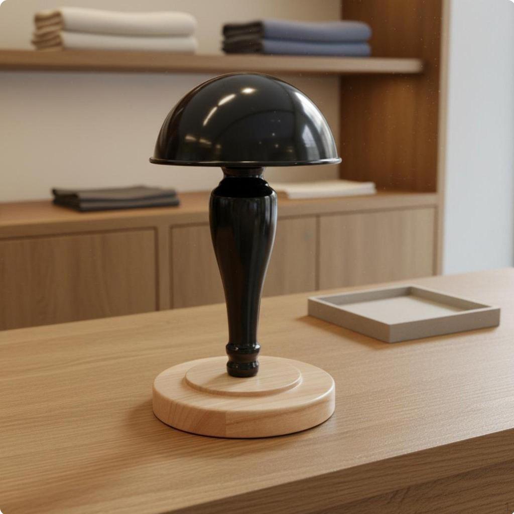 Tabletop Hat Stand Detachable Design Dome Display Stable Support for Retail Store, Closet,