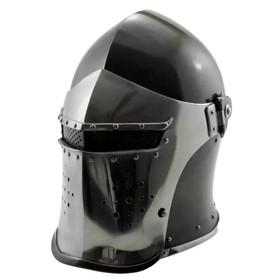 Medieval Barbuta Helmet Armour Helmet Roman Knight Helmets with Liner