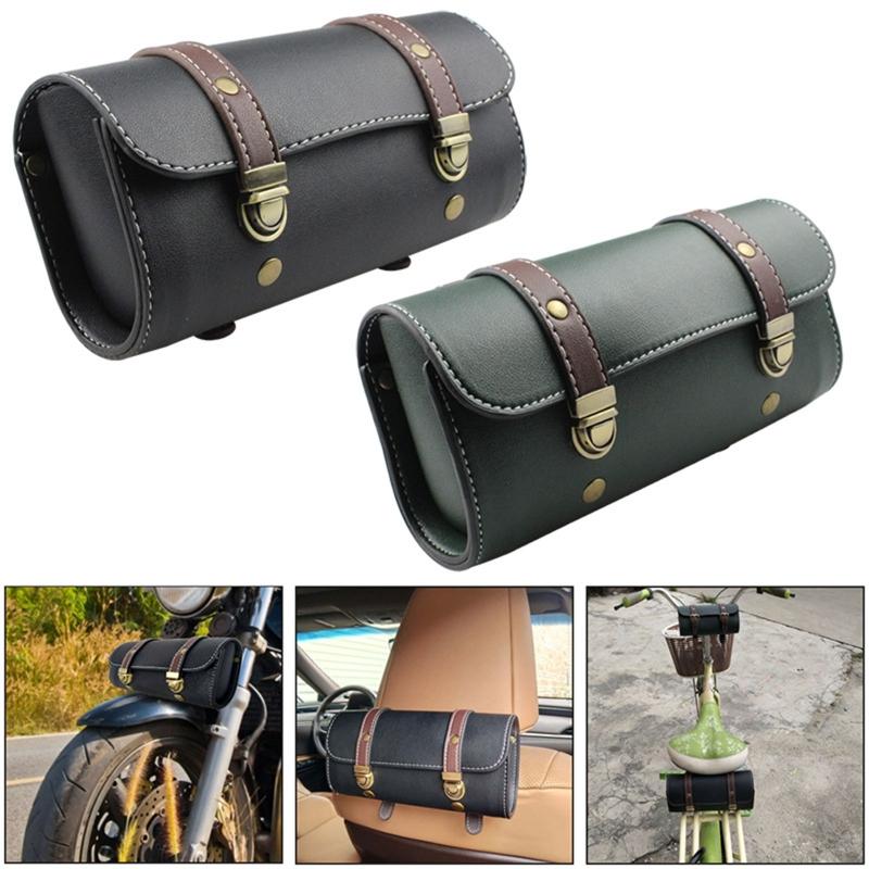 Vintage taška na zadní stranu kola PU cyklistická taška Sedlová kapsička Zadní brašna Personalizovaná