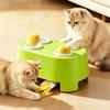 Whack A Mole Cat Toy Interactive Electric   Teasing Stick Catnip Cat Cheese Toy Box