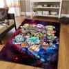 Anime Dragon Ball Goku Children's Play Area Carpet Children's Game Floor Mat Cartoon 3D Pattern Living Room Decorative Carpet