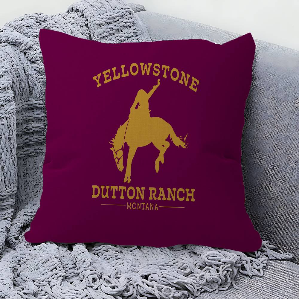 Y-YellowstoneS pillow cover sofa cushion cover home room decoration children gift