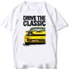 Newest Summer Men Short Sleeve Classic Celica 5 Generation Car Sport T-Shirt Hip Hop Cool Boy White Tees Mans Casual Tops
