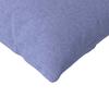 Sofa Cushions 2 Pcs Denim Blue 120 X 40 Cm Fabric