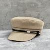 2022 Sommer Atmungsaktiver Flacher Hut Herren Damen Barett Einfach Lässig Outdoor Vielseitig Sonnenhut Trend