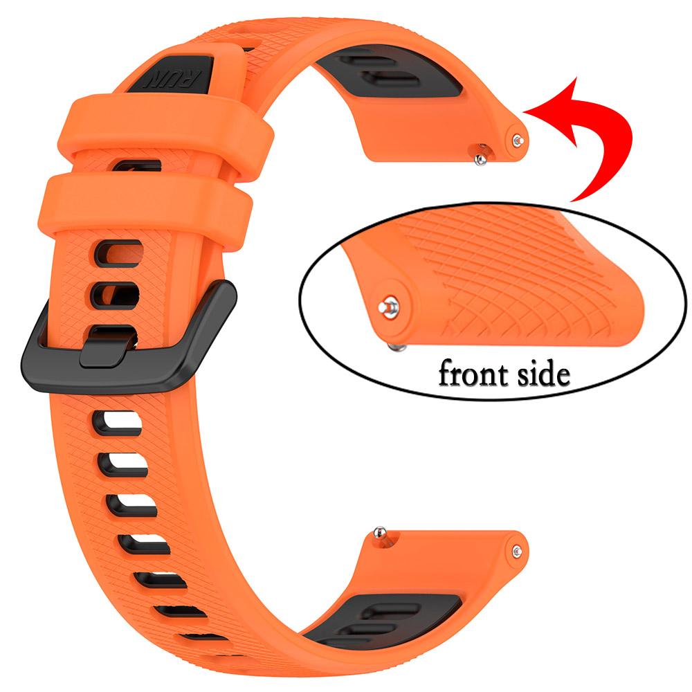 Silikonový pásek 20mm pro Garmin Venu SQ2 | Venu 2Plus | Vivoactive 3/3t/3M/5 | Příslušenství k náramku Forerunner 245/645