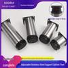 Adjustable Stainless Steel Table & Sofa Legs - Minimalist Furniture Support 