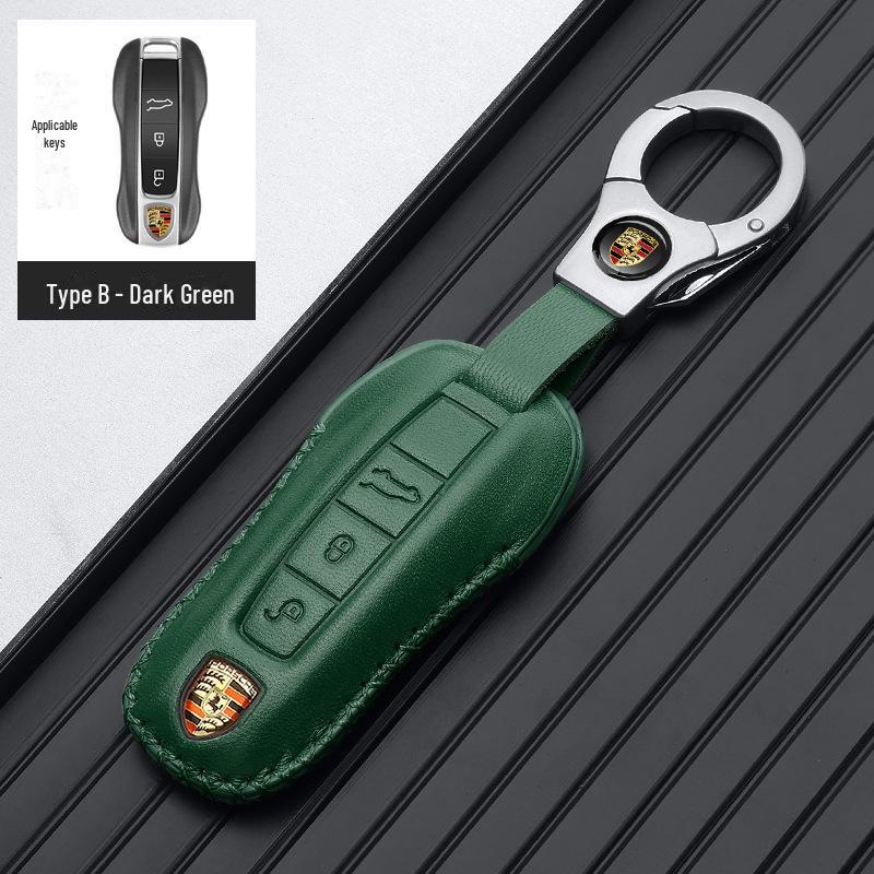 

Чехол для ключа Porsche для Cayenne, Macan, 718, Taycan, Panamera, 911