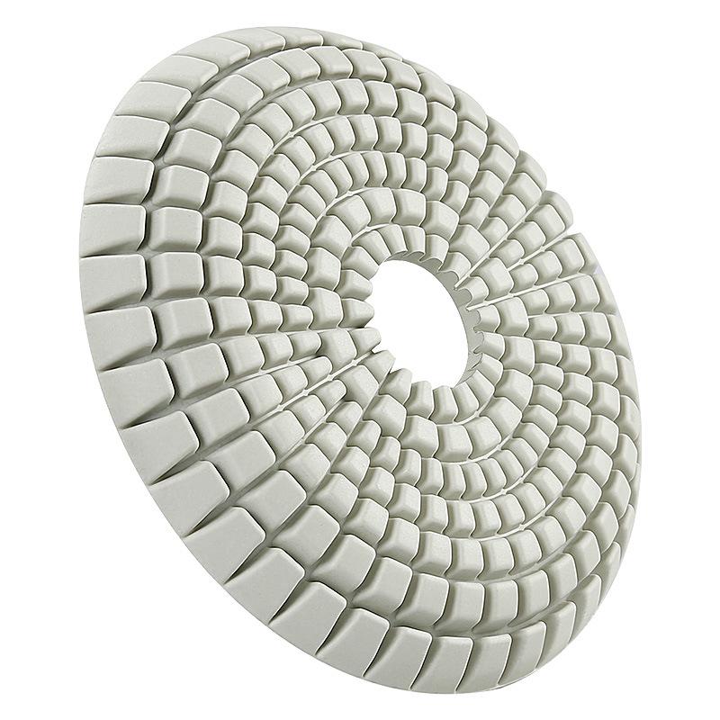 Diamond Bowl-Shaped Round Bottom Polishing Disc for Granite and Marble Angle Grinders