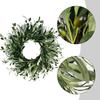 För Heminredning Krans till ytterdörren Säsongsbetonad Dekoration Vårdekor Vackra Olivblad Väggbonad Inomhusväggdekoration