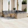 VidaXL Garden Lounge Set with Cushions 13 Pcs, Patio Sofas, Patio Furniture Set, Outdoor Furniture, 3256318