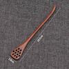 Cooking Kitchen Drizzler Handmade Wooden Long Handle Honey Dipper Mixing Stick Spoon Stirrer