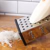 Standing Vegetable Slicer Box Stainless Steel Vegetable Zester 4-Sided Cheese Grater Tower  Fruit