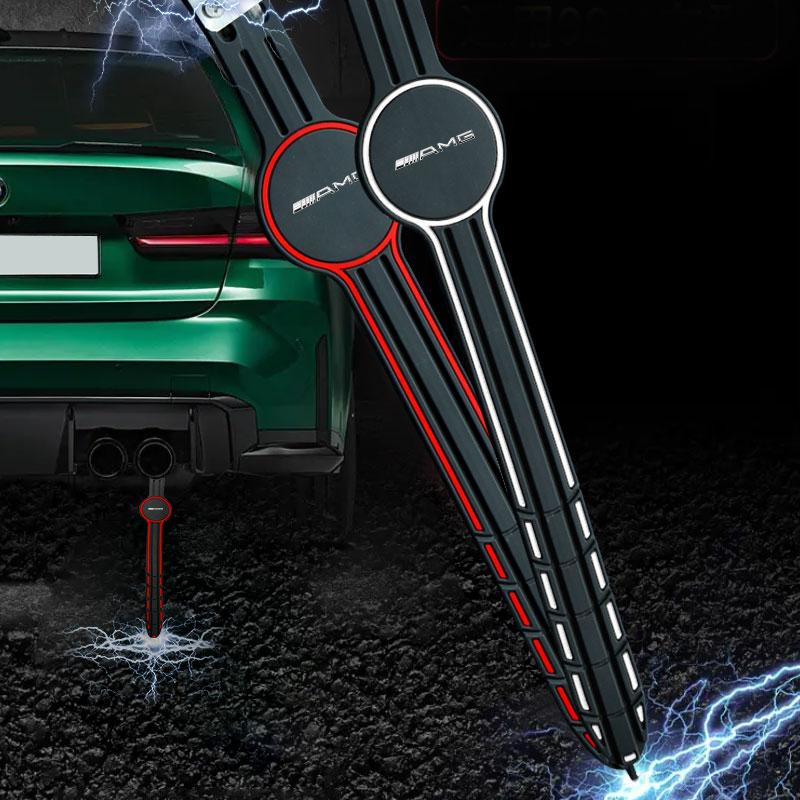 Auto Car Anti-Static Earth Ground Wire Belt Anti-Static Flex Strip For Mercedes Benz AMG W212 W205 W246 W177 W176 W213 GLC GLE GLS Welcome Laser Lamp