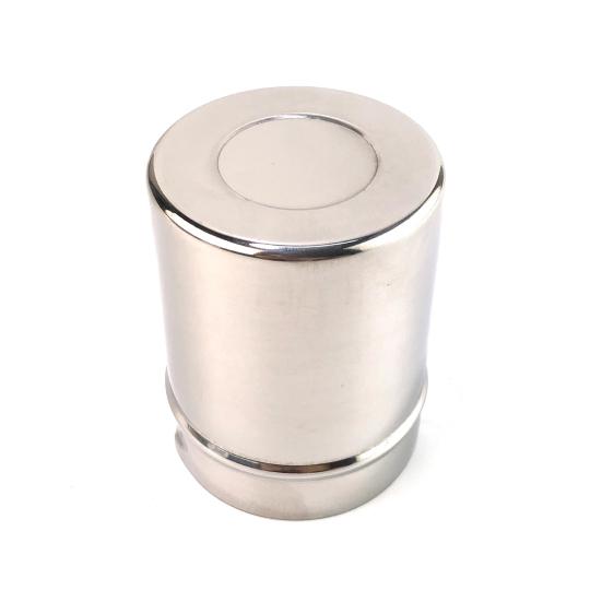 Dosing Cup Detachable Design Polished Smooth Surface Stainless Steel Powder Feeder for Coffee Machine