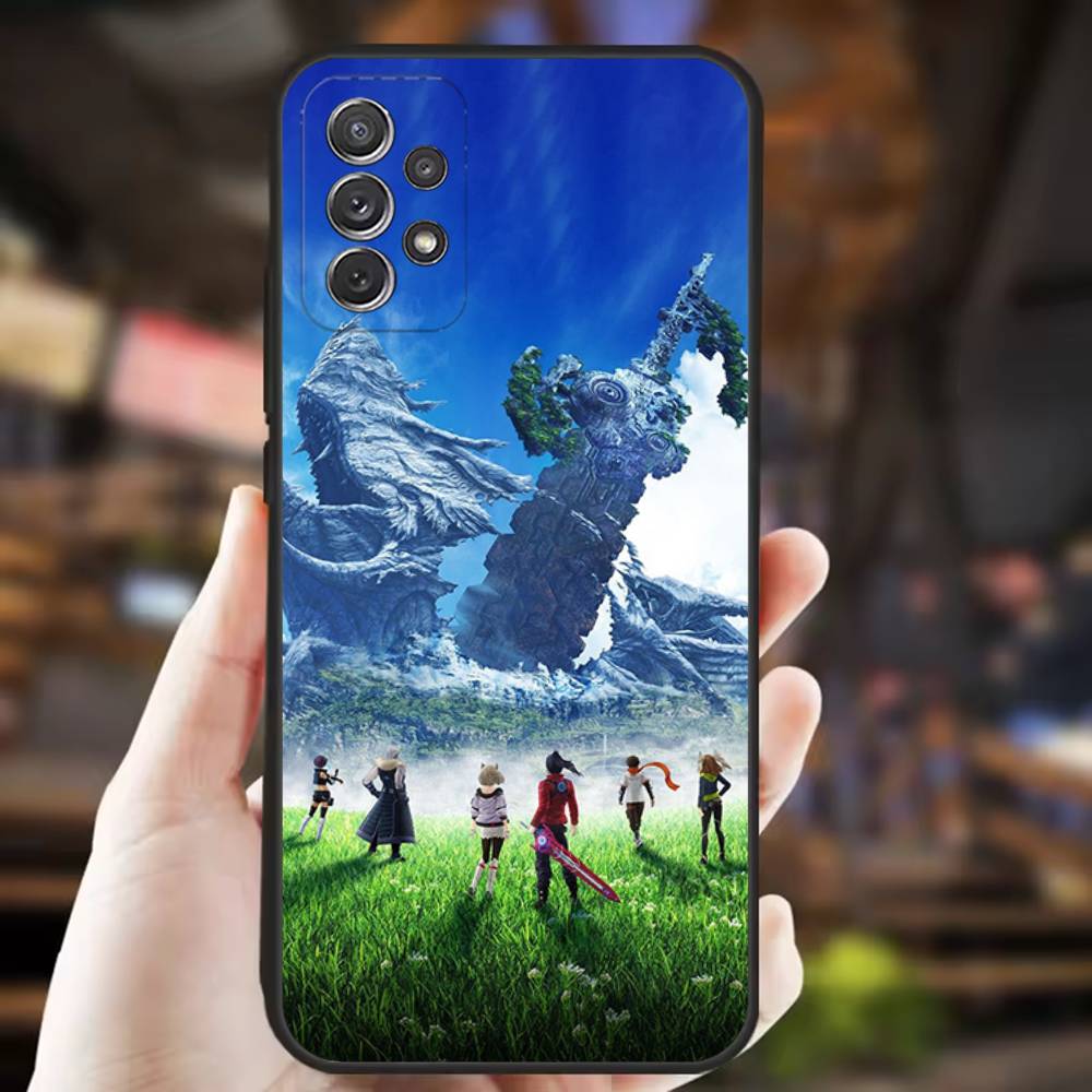 Xenoblade Chronicles Phone Case For Samsung S25,S24,S21,S22,S23,S30,Ultra,S20,Plus,Fe,Lite,Note,10,9,5G Black Cover