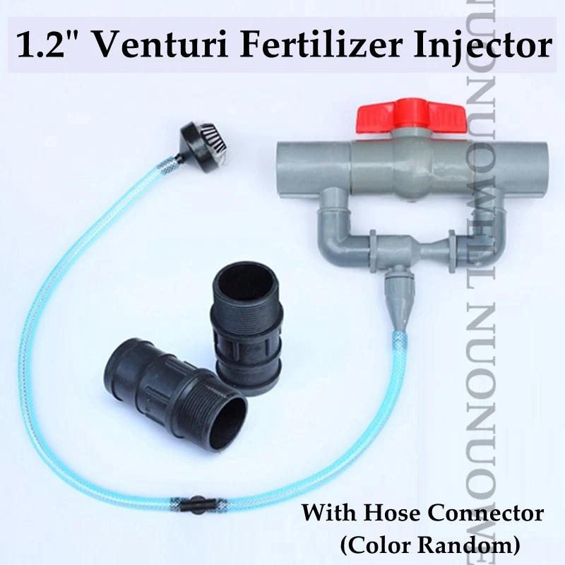 1"/1.2"/1.5"/2" Irrigation Venturi Fertilizer Injector Greenhouse Agriculture Garden Supply Drip Irrigation Device Switch Filter