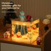 Christmas DIY Magic Cube Decoration LED Handmade Luminous Desktop Crafts Material Package Christmas Santa Claus Ornaments Decor
