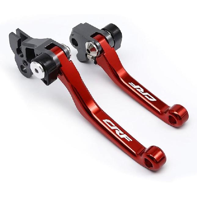 Dirt Bike Clutch Brake Pivot Levers For CRF125F CRF 125 F 125FB     2024 2025 Foldable CNC Red