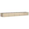 Ivory Planter 400 X 80 X 45 Cm Steel