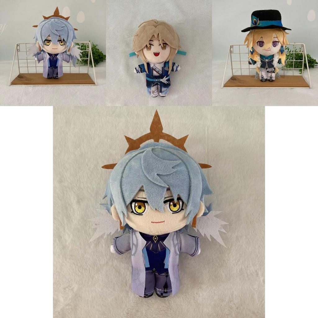 Luxurious Soft Plush Honkai Star Rail Yinqing Jingyuan Sajin Anime Character Doll 20cm