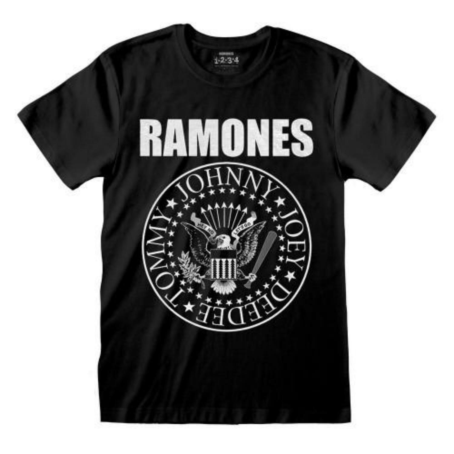 Ramones Unisex Adult Presidential Seal T-Shirt S
