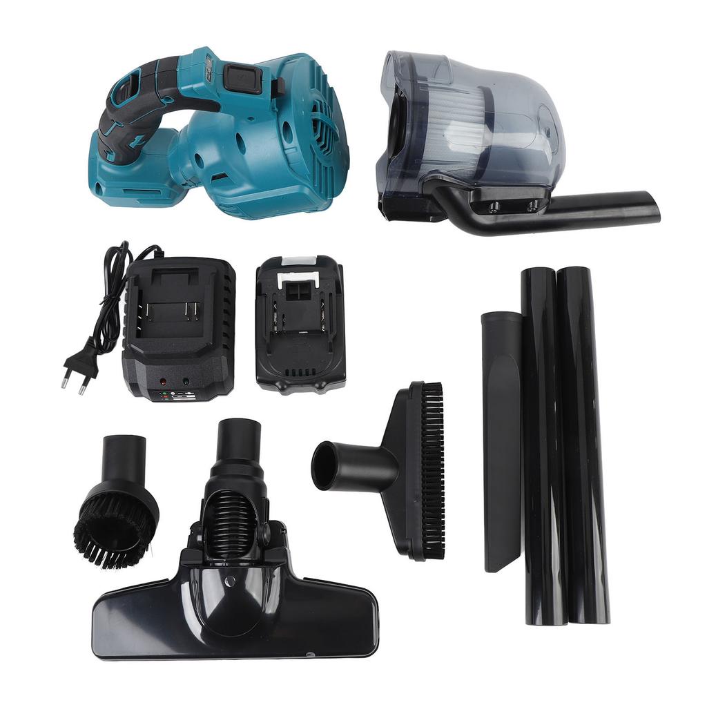 Cordless Vacuum Cleaner 125AW Suction Electric Cleaner Kit for Floor Carpet Car Fit for BL18 Series 18V Battery EU Plug