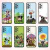 Sweet Cartoon T-The L-Little Mole Phone Case For Samsung S 25,24,23,22,30,21,10,9,Ultra,Plus,Lite,FE,4,5 G Soft Black Case