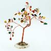 Crystal Tree With Agate Base, 100 Mixed Gemstones