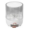 Rice Grain Storage Container 360 Rotating Grain Storage Food Dispenser Measuring Cylinder