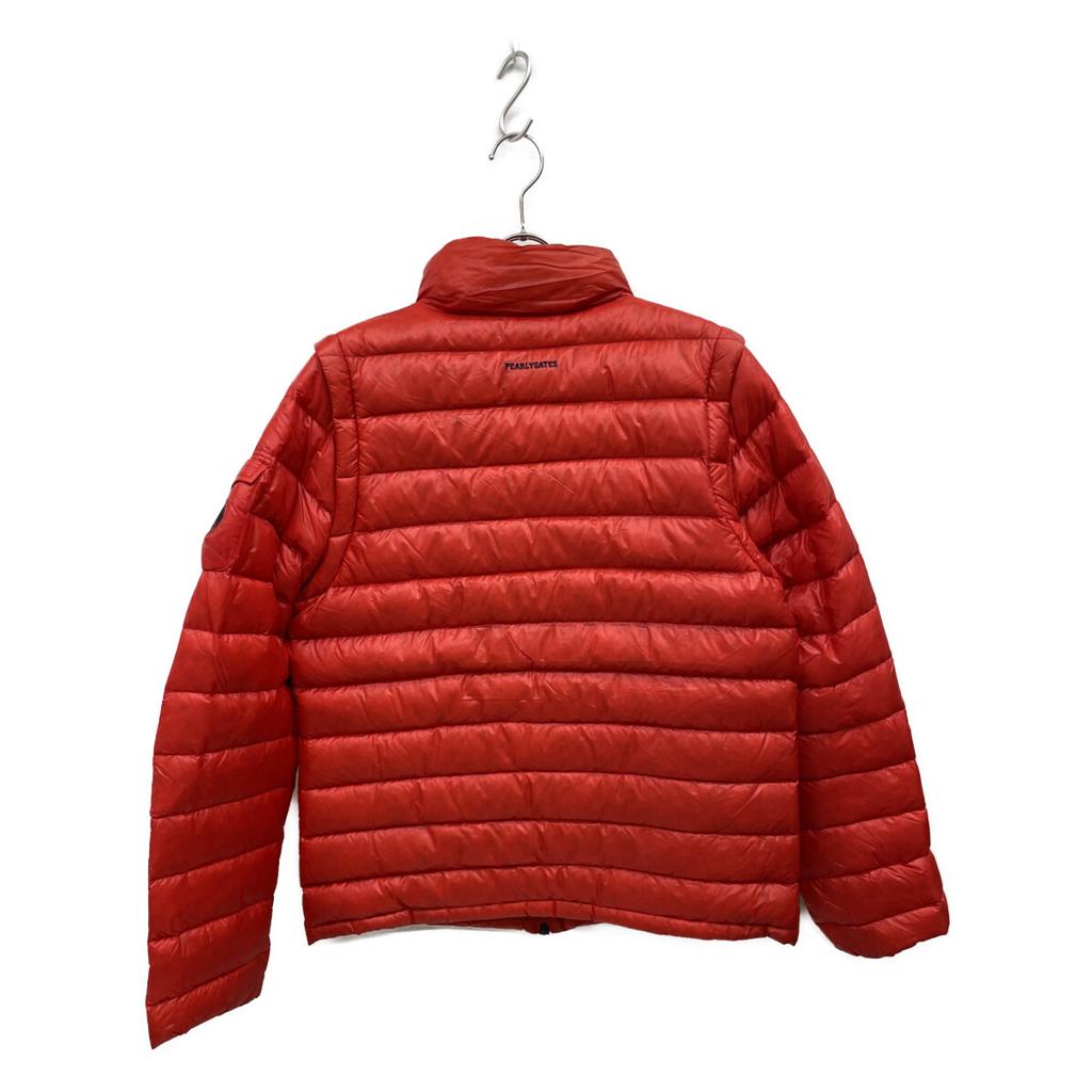 PEARLYGATES 053-7220005 2017 Red Nylon 2-Way Down Jacket Jacket 6 RedUsed