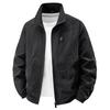 Giacca Casual da Uomo, Giacca con Collo Alto, Top da Lavoro Ampio Taglie Forti