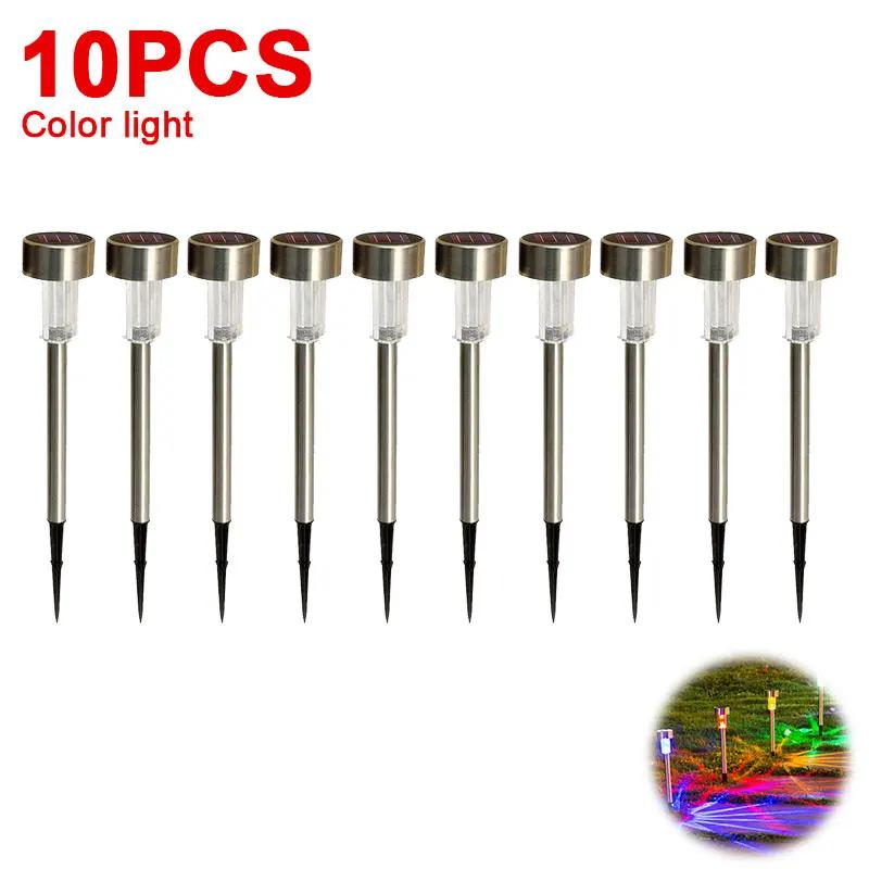 Solar Outdoor Lights Garden Lamp Solar Powered Waterproof Landscape Path Outdoor for Yard Backyard Lawn Patio Decorative