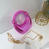 Mini Acrylic Shell Bag With Chain Strap For Daily Fashion And Kids