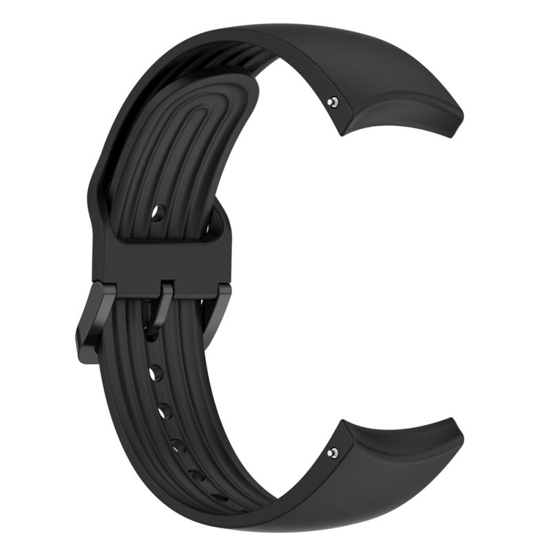 Silicone Watch Strap Lightweight Adjustable Bracelet Replacement Watchband Compatible For Xiaomi