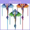 Pterosaur Polyester Kite With Glass Fiber Frame For Kids Adults Outdoor Flying Fun