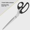 12-Inch Professional Tailor Scissors: Sharp Stainless Steel Cloth Scissors for Household Use