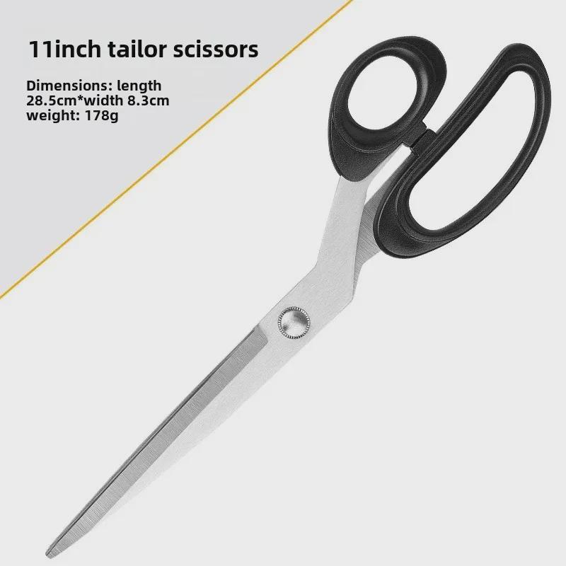 12-Inch Professional Tailor Scissors: Sharp Stainless Steel Cloth Scissors for Household Use