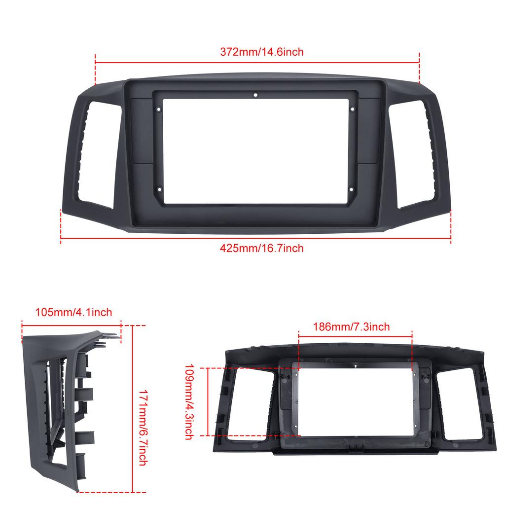 Android Car Radio For JEEP GRAND CHEROKEE 2004-2007 Multimedia Player Head Unit Stereo GPS Navigation BT WIFI 1+16GB