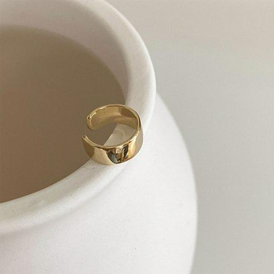 

Ретро стиль Гонконга Многослойный кафф для уха: Стиль «Холодный ветер без пирсинга» для женщин