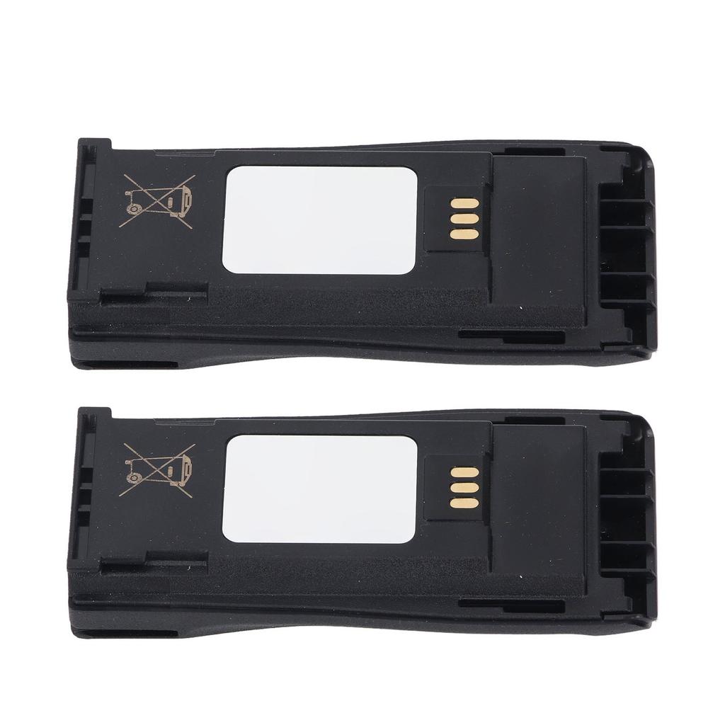 1 Paar Zwei-Wege-Intercom-Akku 7,2 V IP68 Wasserdicht 1300 mAh Lithium-Ionen-Akku mit Clips für EP45