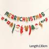 Christmas Tinsel Ribbons with Bow Christmas Banner Decoration Wall Hanging Pendants Home Decoration New Year Room Decor Navidad
