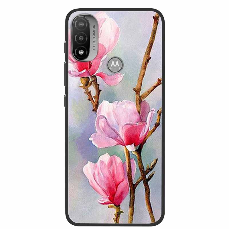 For Moto E20 Case Shockproof Soft Silicone Back Cover For Motorola Moto E20 6.5" Phone Cases For Moto E 20 XT2155 Coque Fundas