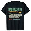 Novelty Radiology Tech Retro Definition Rad Technologist T Shirts Graphic Cotton Streetwear Short Sleeve Birthday Gifts Tshirt