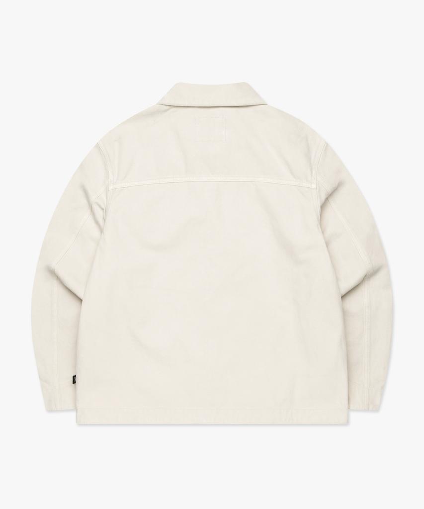 Lmc Pigment Dyed Work Jacket Ivory