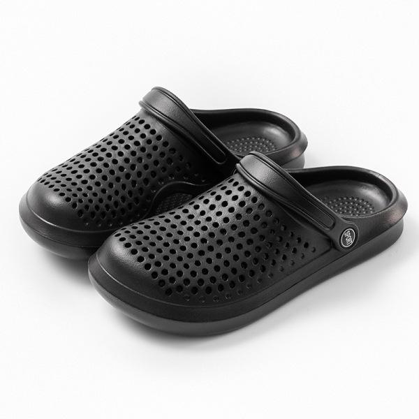 

Women s Platform Perforated Clogs - Slip-Resistant & Odor-Resistant, Indoor-Outdoor Closed-Toe Sandals 2025 Summer New 36-37